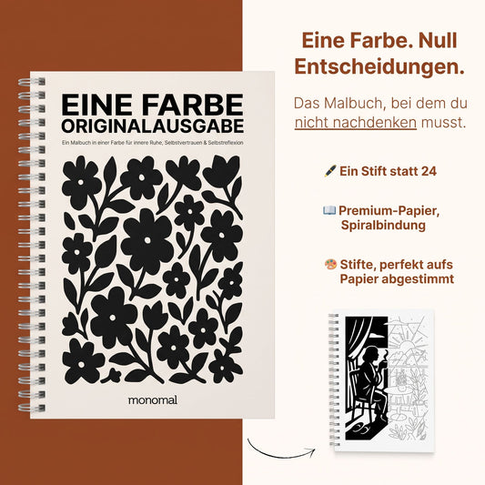 One Color Malbuch – Originalausgabe