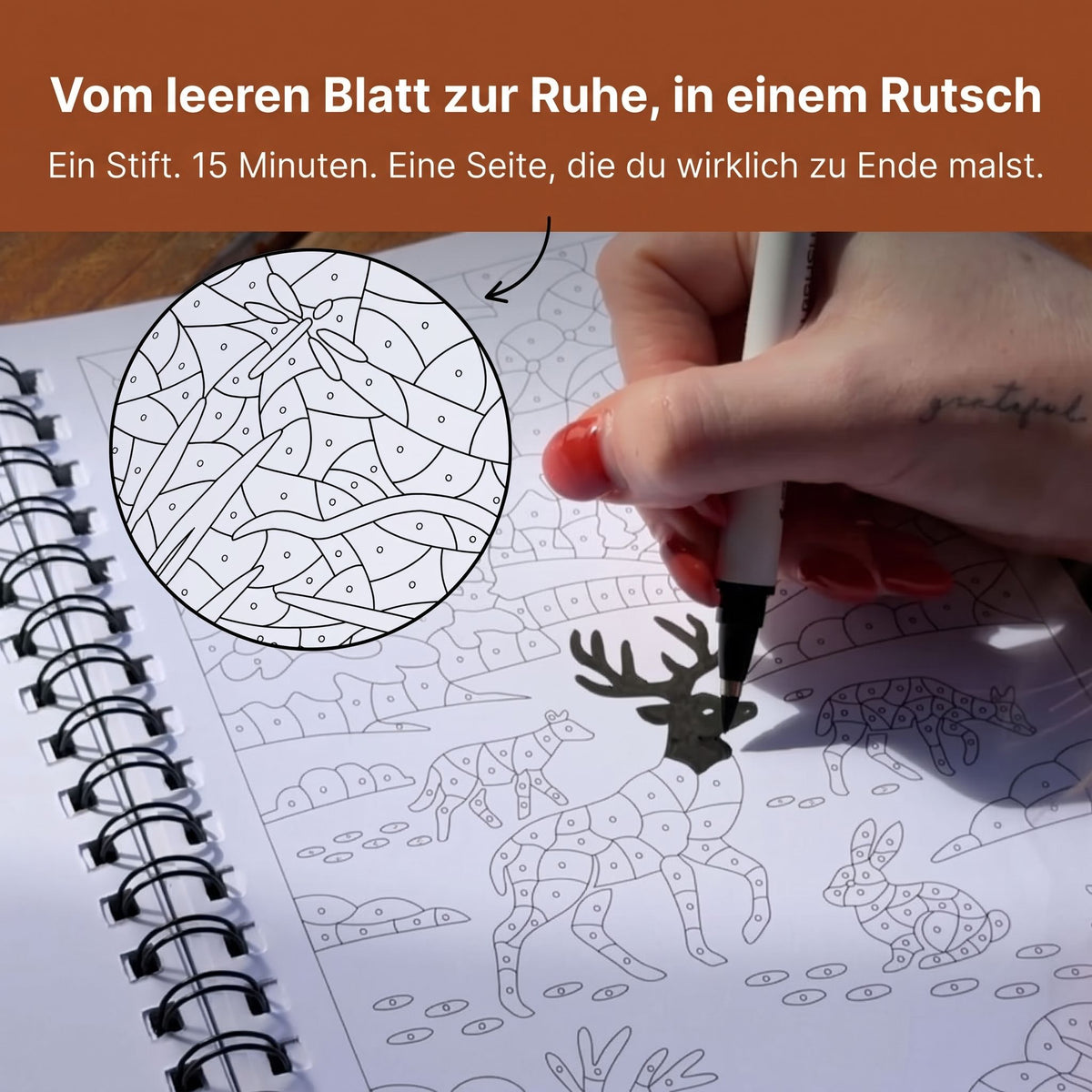 One Color Malbuch – Originalausgabe