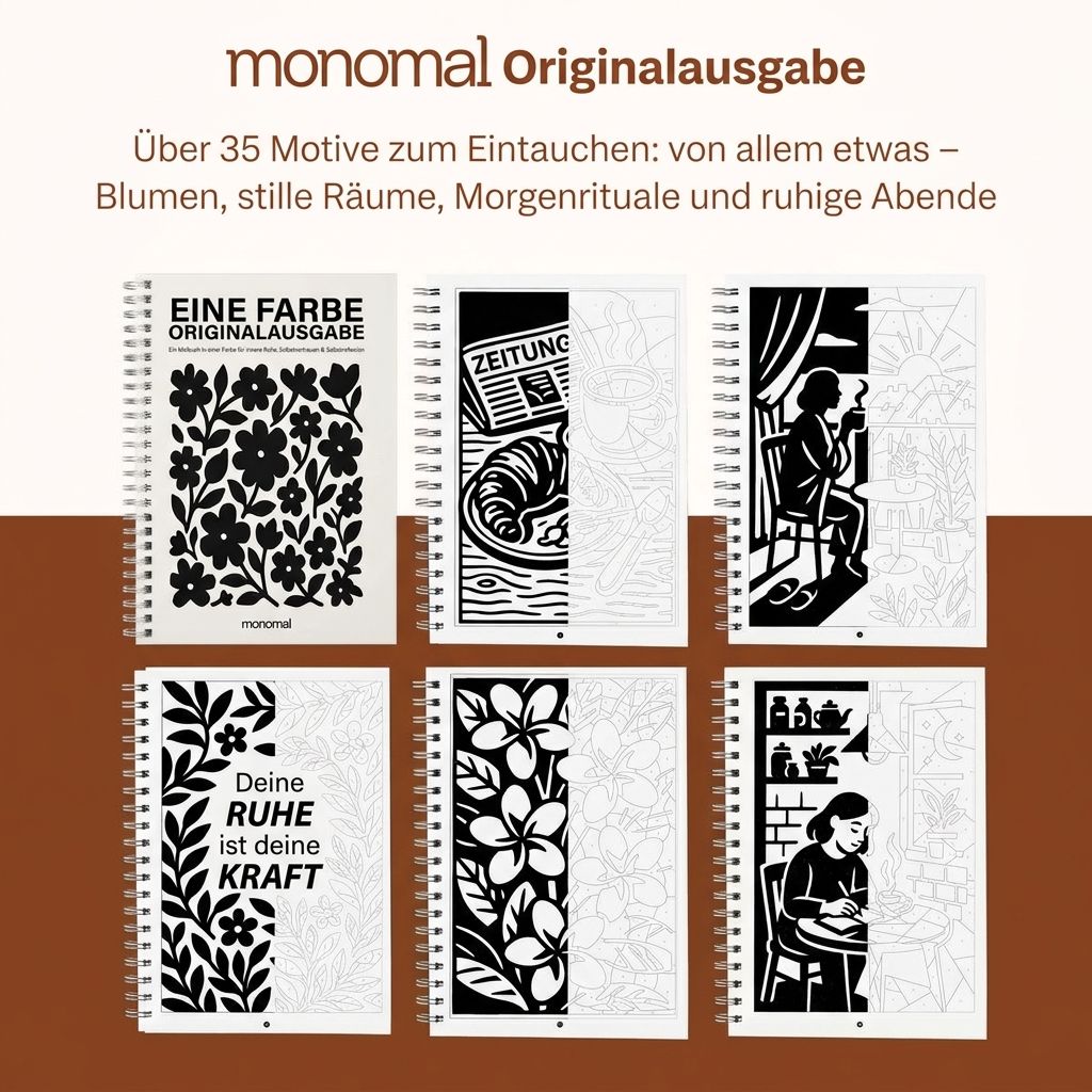 One Color Malbuch – Originalausgabe